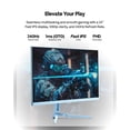 thumbnail image 3 of Pixio PX249 Wave Blue 24 inch 240Hz Refresh Rate FHD 1080p Resolution Fast IPS Panel 1ms GTG Response Time Built-in Speakers Gaming Monitor with Adaptive Sync, 3 of 7