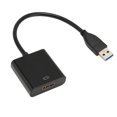 thumbnail image 3 of Adaptador de interfaz multimedia USB a HD Convertidor de vídeo de sonido de interfaz multimedia USB 3.0 a HD de 5 Gbps para computadora TV, 3 of 5