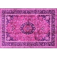 thumbnail image 1 of Ahgly Company Indoor Rectangle Medallion Pink Traditional Area Rugs, 7' x 10', 1 of 4