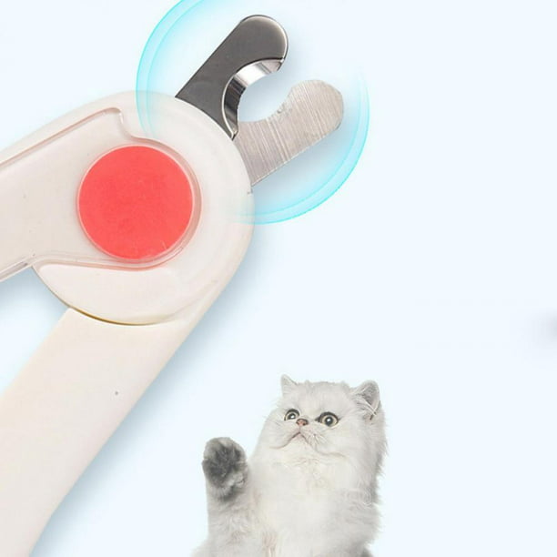 Dog Cat Nail Clippers And Trimmer Led Light Anti Blood Position Manicure Sharpener Pet Cats Dogs 3 Lr44 Batteries Battery Capacity 480mah Yj Walmart Com Walmart Com