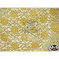 thumbnail image 2 of Lace Floral Rachelle Fabric Yellow / 60" Wide/Sold by The Yard, 2 of 2