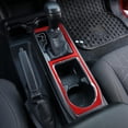 thumbnail image 4 of TINKI  Fit For Tacoma 2015 2016 2017 2018 2019 2020 2021 2022 2023 Soft Carbon Fiber Car Interior Accessory,Center Control Gear Shift Frame Sticker,Center Storage Box Frame Sticker, 4 of 14
