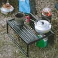 thumbnail image 1 of Table de Camping Pliante, Bureau Pliable pour Randonnée Jardin Extérieur 36x25x14cm, 1 of 10