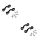 thumbnail image 3 of Eigraketly Keep Diving KK-A06 Deck Loops Barco de pesca portátil Kayak Pad Eye Kit Juego de canotaje Herramienta de repuesto Utensilios 2 juegos Type2 NO2, 3 of 6