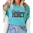 thumbnail image 3 of Howdy Honey Shirt for Women Country Western Cowgirl Rodeo Concert Nashville Graphic Tee Seafoam Shirt Adult Small, 3 of 7