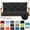 Black, variant on Swing Replacement Cushions, Swing Cushions 3 Seater Replacement, 2-3 Seater Bench Cushions for Porch Swing Cushions Outdoor, Waterproof Garden Recliner Seat Cushions(Green Flower 40*60in)