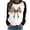 A-Black, variant on Jinhomg Trendy Fall Sweatshirts for Women Cute Bowtie Graphic Lounge Tops Plus Size Casual Comfy Long Raglan Sleeve Pullovers Black XXXL