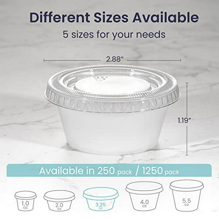 6Pack 1.6oz Small Condiment Containers with Lids, Salad Dressing Container  To Go, Reusable Stainless Steel Sauce Containers for Lunch Bento Box