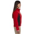 thumbnail image 2 of Devon & Jones D997W Ladies' Soft Shell Colorblock Jacket, 2 of 2