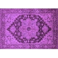 thumbnail image 1 of Ahgly Company Indoor Rectangle Oriental Purple Industrial Area Rugs, 8' x 10', 1 of 4