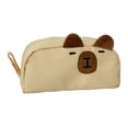 thumbnail image 1 of Cuchilla de lápices bolígrafo bolígrafo resistente bolso de maquillaje multipropósito Organizador de papelería Bolsa de lápiz para la oficina Home, 1 of 8
