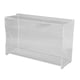 thumbnail image 5 of Comedero para pollos Rutin, alimentador automático de jaula de pájaros de acrílico transparente para suministros de alimentación de animales pequeños M, 5 of 12