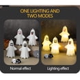 thumbnail image 4 of 1PC Halloween Plastic Ghost Modeling Light, 2.8*4.3" Night Wall LED Lamp Lantern Festival Party Supplies Home Haunted House Desktop Decoration, 4 of 5