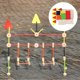 thumbnail image 3 of 144pcs Construcción Fort Building Castles Túneles DIY 3D Play House Salvador Bolas de construcción de fuertes para niños, 3 of 9