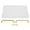 White, variant on Riousery Premium Decorative Tray Elegant Exquisite Texture Ergonomic Serving Tray with Handles for Beauty Products Black, 11.81 inches / 30 cm Freestanding Makeup Organizer For Vanity