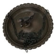 thumbnail image 4 of Cast Iron Love Bird On Branch Sunflower Basin Hanging Garden Bird Bath Feeder, 4 of 9