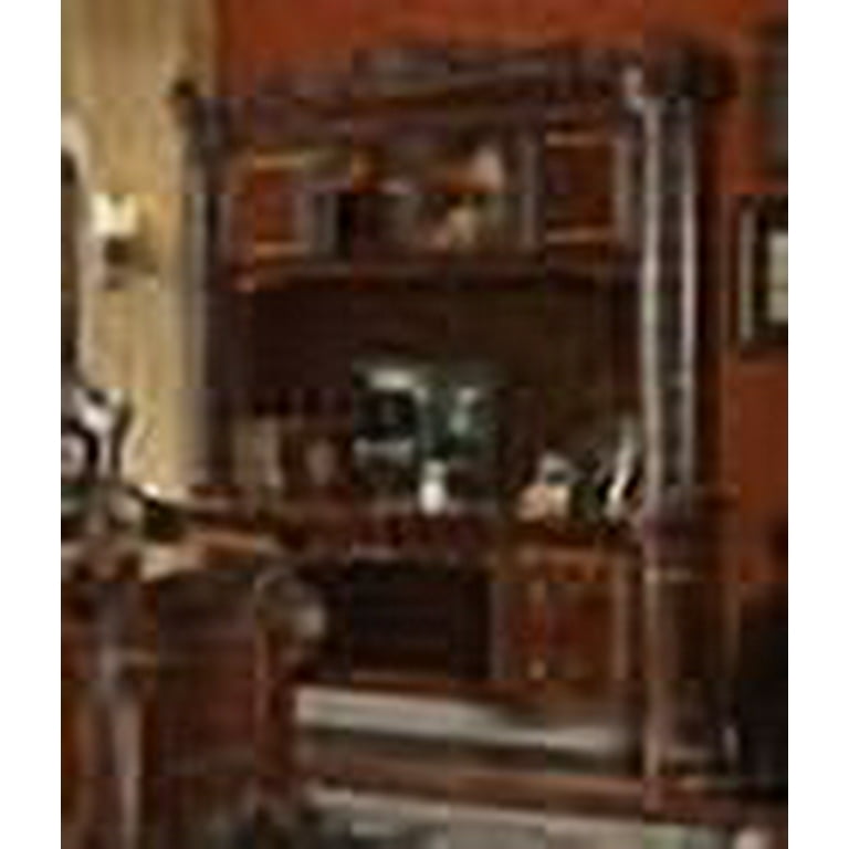 ACME Furniture Vendome Wood Computer Desk and Hutch Set in
