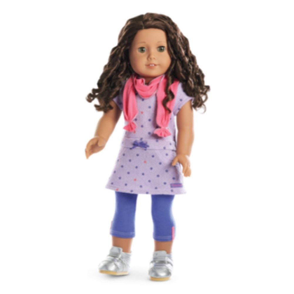 NEW American Girl Truly Me Sparkle Sweater Outfit for 18/" Dolls Clothes Boots