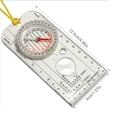 thumbnail image 4 of Eigraketly Navigation Map Ruler Scouting Hiking Professional Scale Orienteering Outdoor Drawing Rulers Equipment Survival Type3 NO3 Eigraketly OD0683-00, 4 of 6