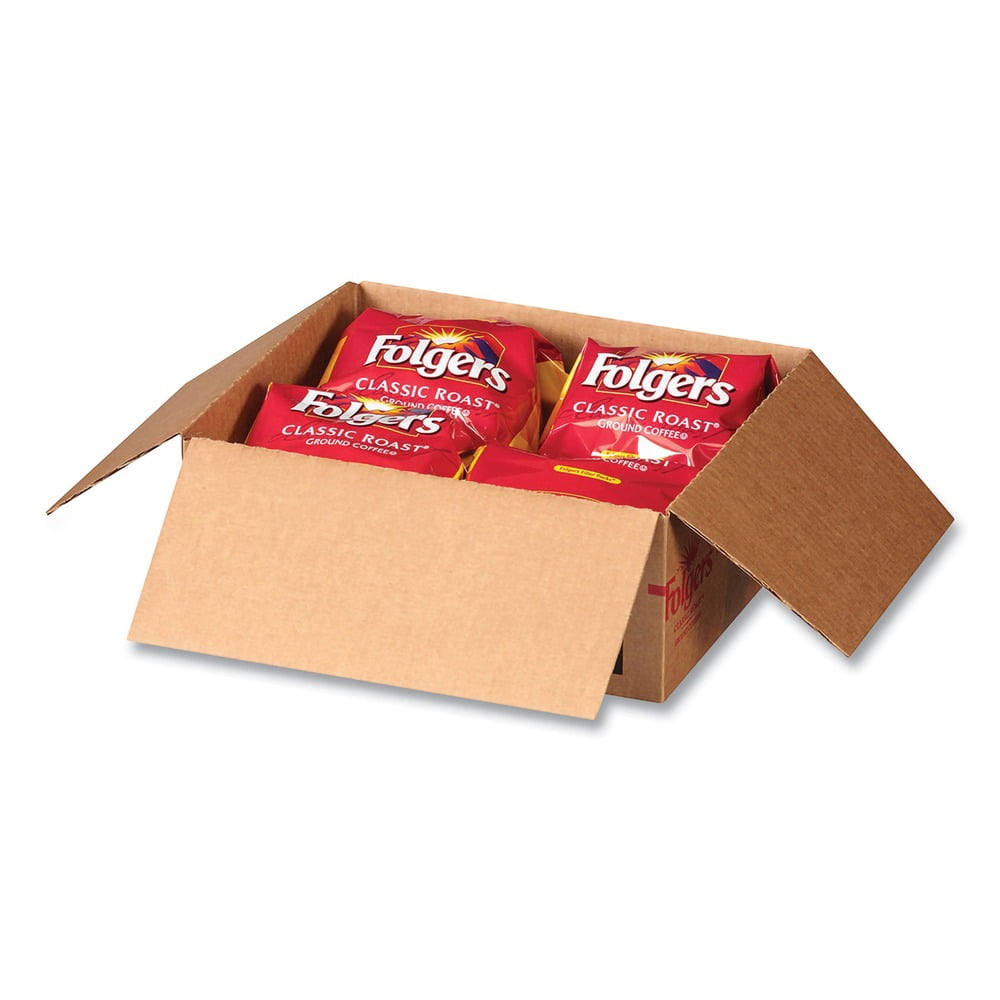 Folgers Classic Roast Ground Coffee, Filter Packs (0.9 oz., 40 ct.)