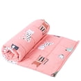 thumbnail image 4 of Sivio Kids Weighted Blanket, Soft Reversible Heavy Blanket for Bedroom Sofa, Calming Sleep Helper, Pink Cat, 7 lbs 41"x60", 4 of 11