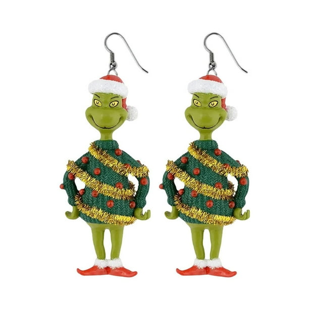 Grinch earrings shop walmart