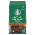 thumbnail image 3 of Starbucks Ground Coffee Decaf Medium Roast Pike Place Roast - 12 oz Pack of 2, 3 of 8