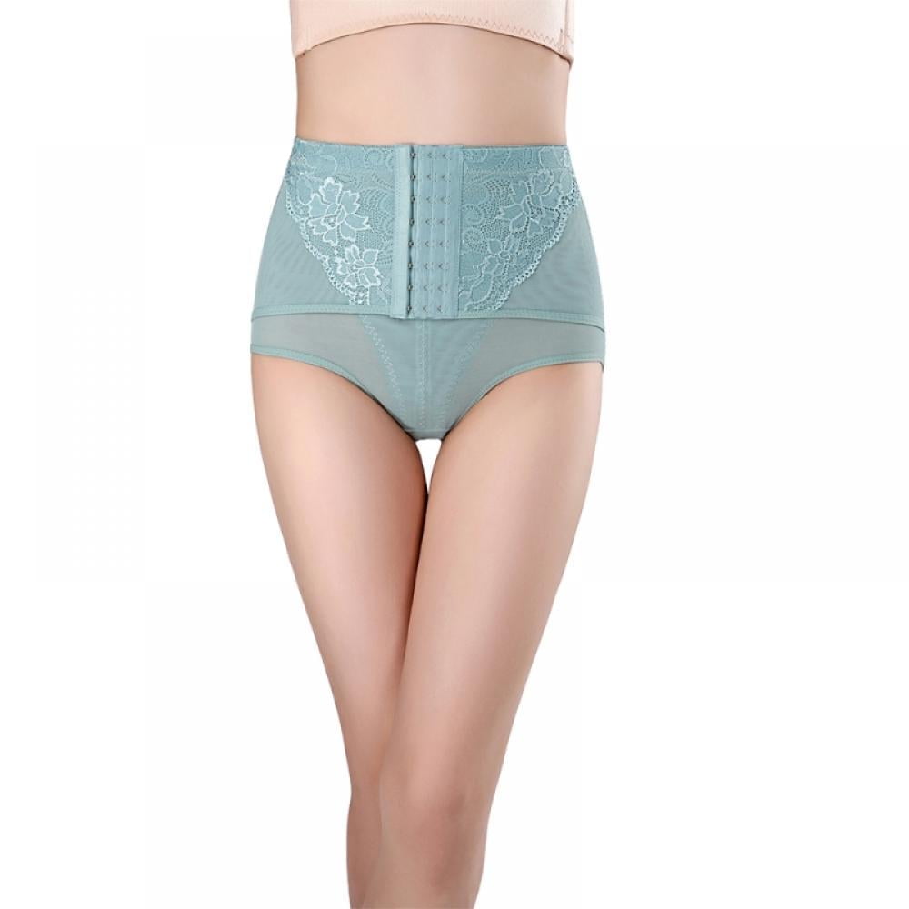Sous vetements Post Partum pour Femmes Culotte Gainante Taille Haute avec Ajustable Legging Serre