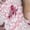 Soft Blush Animal Paisley, variant on Women's Plus Size Angel Chiffon Blouse