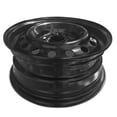 thumbnail image 3 of New 15x6 inch Wheel for Toyota Solara (99-03) Black Painted Steel Rim, 3 of 4