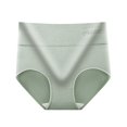 thumbnail image 2 of Women's High Waisted Underwear Cotton Soft Full Coverage Briefs Pantie, 2 of 6