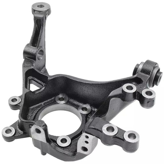 Detroit Axle - Rear Right Steering Knuckle for Ford 2011-2014 Edge, Lincoln 2011-2015 MKX, Passenger Side Steering Knuckle Assembly 2012 2013 Replacement