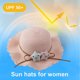 thumbnail image 5 of 52-54 cm circunferencia del sombrero protector solar para niños sombrero para el sol sombrero de playa de verano sombrero de paja ondulado sombrero para el sol sombrero de verano, 5 of 6