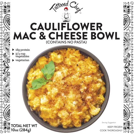 Walmart Grocery Tattooed Chef Cauliflower Mac Cheese Bowl 10 Oz