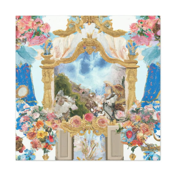 Gilded Siren's Enchantment - Canvas