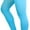 Neon Blue, variant on ToBeInStyle Women's Opaque Nylon Thigh Highs - Neon Blue - One Size