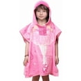 thumbnail image 1 of Children's boy and girl hooded bath towel, 2 to 6 years old, fast drying beach towel for swimming pool, super absorbent cotton cloak bath towel, 1 of 4