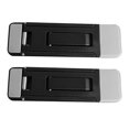 thumbnail image 1 of Visland 2 Pcs Adjustable Laptop Stand High Stability Foldable Design Desk Ergonomic Aluminum Foldable Portable Computer Risers Holder, 1 of 8