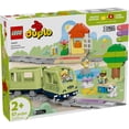 thumbnail image 3 of LEGO DUPLO Town Interactive Adventure Train Set - Building Toy for Toddlers, Boys and Girls, Ages 2+ - Learning Train Toy Playset with Lights and Sounds - Gift for Birthdays and Holidays - 10427, 3 of 8
