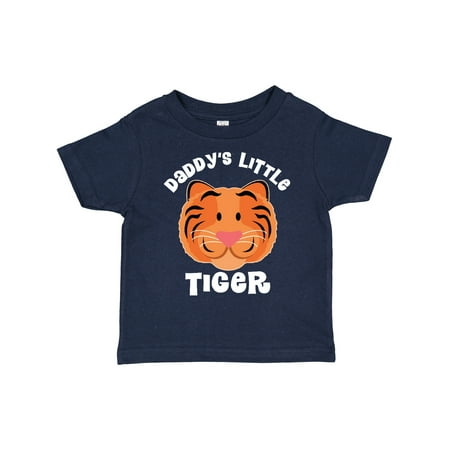 

Inktastic Daddys Little Tiger Jungle Animal Boys Gift Toddler Boy Girl T-Shirt