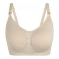 thumbnail image 2 of Women's Wirefree Breastfeeding Bra Maternity Nursing Bra Push Up Pregnant Underwear, 2 of 5