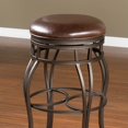 thumbnail image 2 of American Heritage Bella Bar Stool in Pepper-26 Inches, 2 of 3