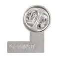 thumbnail image 3 of PinMart's Silver Letter L Alphabet Lapel Pin, 3 of 3