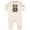 Natural Heather, variant on Cuddly Frankenstein Bear Cute Monster Baby Fleece Romper