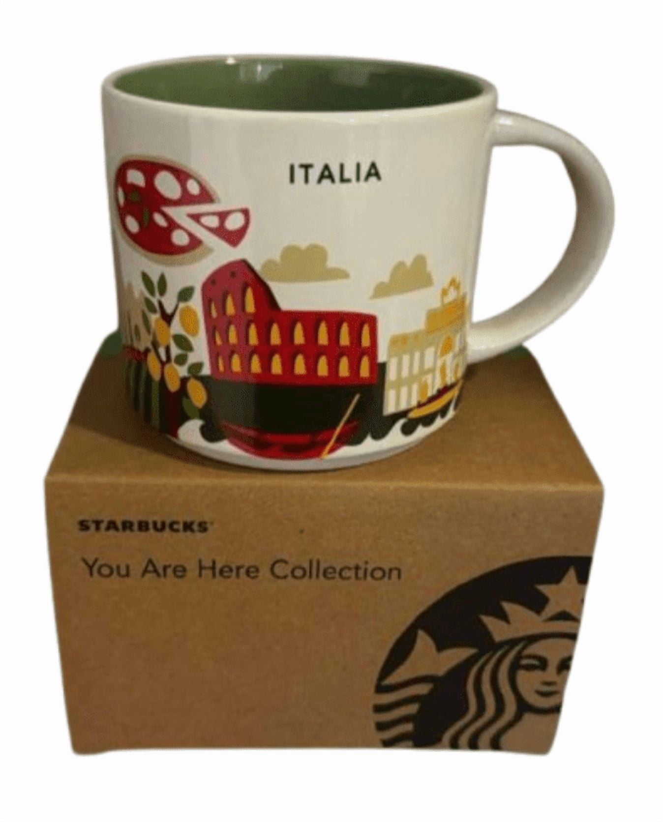 Starbucks You Are Here Collection Hungary Ceramic Coffee Mug New W