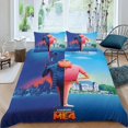thumbnail image 2 of P624-Mi Villano Favorito Conjunto de sábanas temático, trío de piezas, cómodo y amigable con la piel, diseño único, regalo de decoración para el hogar para familiares, amigos y fans, 90 cm * 190 cm, 2 of 6