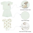 thumbnail image 2 of Disney Clothes Baby Boys 3-Piece Short Set – The Lion King T-Shirt, Bodysuit & Shorts (Green/White) – 6/9M, 2 of 4