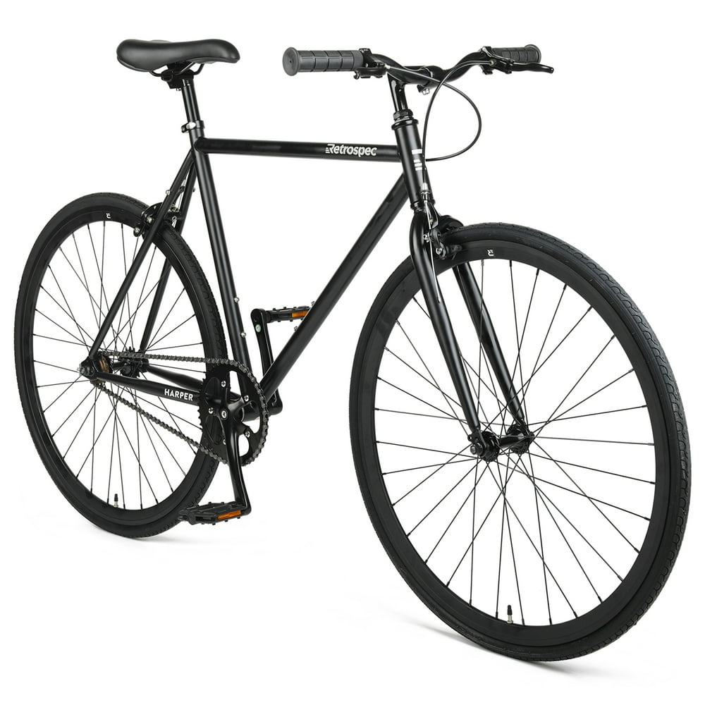 Retrospec Harper Single-Speed Fixed Gear Urban Commuter Bike - Walmart