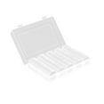 thumbnail image 3 of Injueey Estuche portamonedas Organizador universal de almacenamiento de monedas Caja de plástico Recipiente de colección con junta Almacenamiento y organización del hogar Injueey HA001239-00, 3 of 6