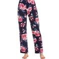 thumbnail image 2 of LAVRA Women's Fleece Pajama Pants Warm Winter Home Loungewear Plush Sleepwear Bottom, 2 of 2
